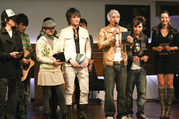 20071220彩虹天堂推出第一張專輯<遇見>音樂專輯 記者會