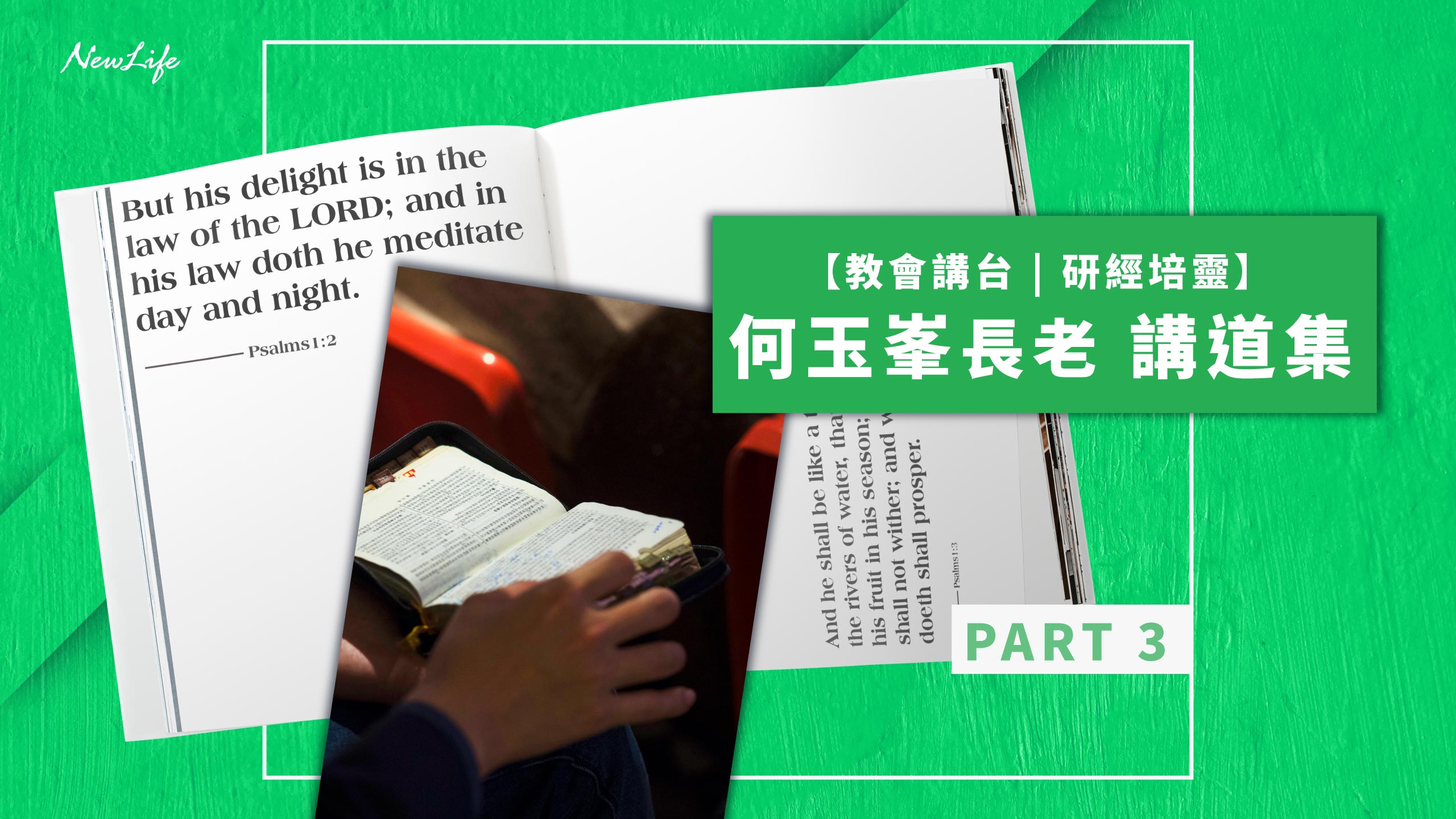 【何玉峯長老講道集】討神喜悅 經營悔改的新生命