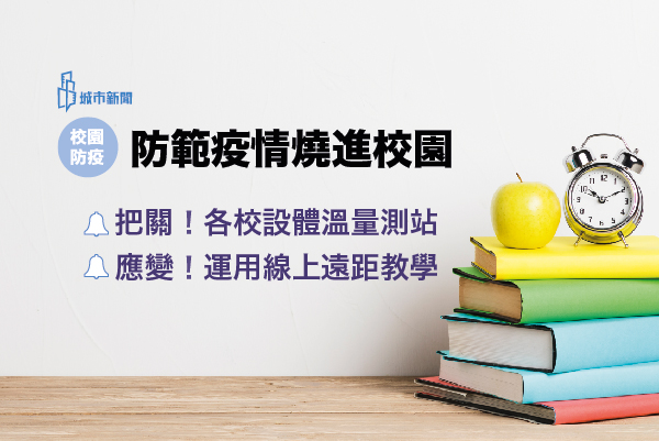 【校園動態】大學開學防疫戰 執行量測體溫、增設線上教學