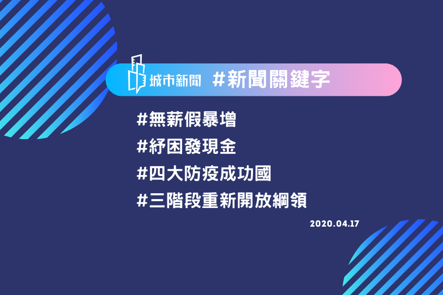 【城市新聞】#新聞關鍵字 2020/04/17