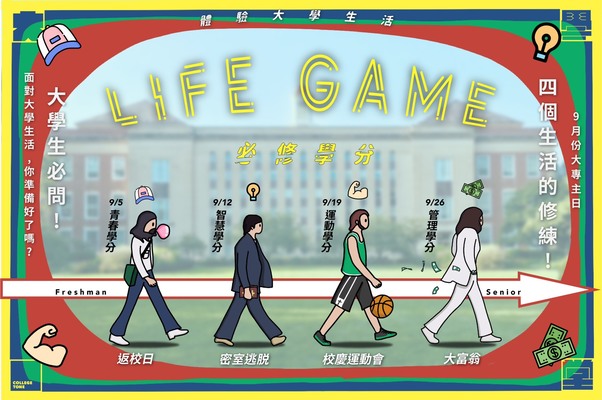 【九月大專主日！】Life Game 必修學分