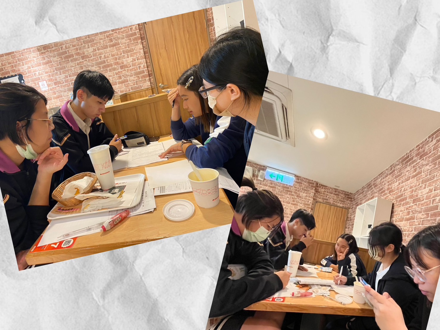 數學課輔班小組初成立，實際祝福學生的需要