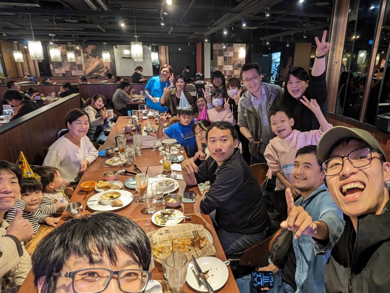 感恩節溫馨聚餐