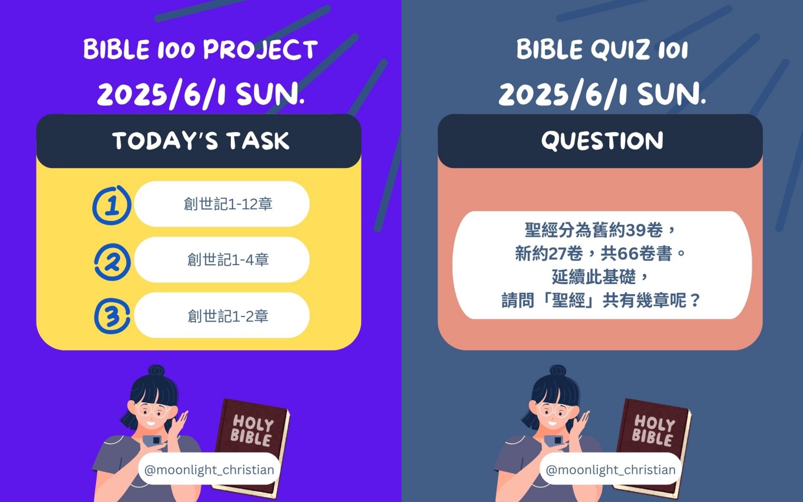 聖經100速讀開跑　慧雯小組一同啟程